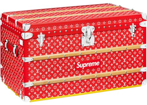 lv supreme trunk price|louis vuitton supreme trunks.